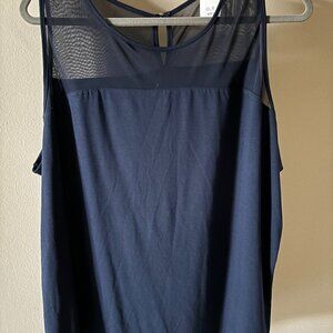 Lane Bryant Womens Size 22/24 shell black blouse